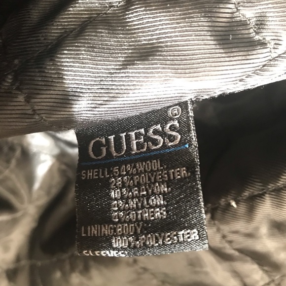 Guess Men’s Wool Jacket - Picture 6 of 6